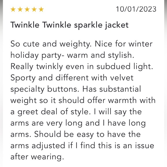 🌟SOLD ⭐️ Anthropologie NWT Eva Franco Sequin Blazer size M. - Picture 16 of 16